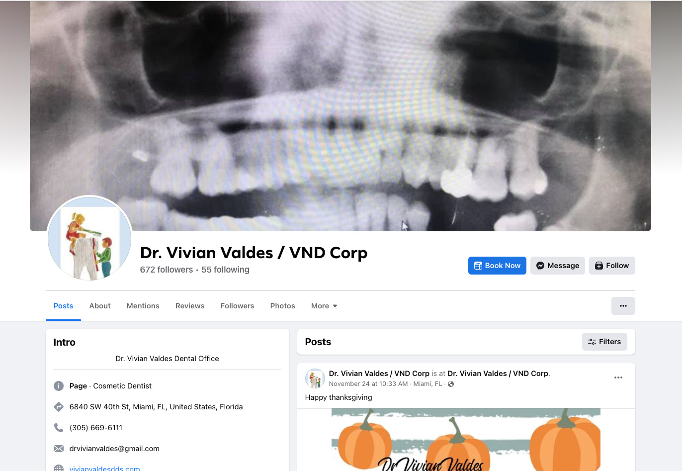 Dr. Vivian Valdes DDS on Facebook